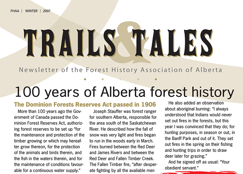 Trails and Tales - No. 3 February 2007