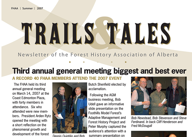 Trails and Tales - No. 4 August 2007