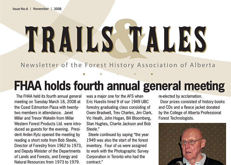 Trails and Tales - No. 6 November 2008