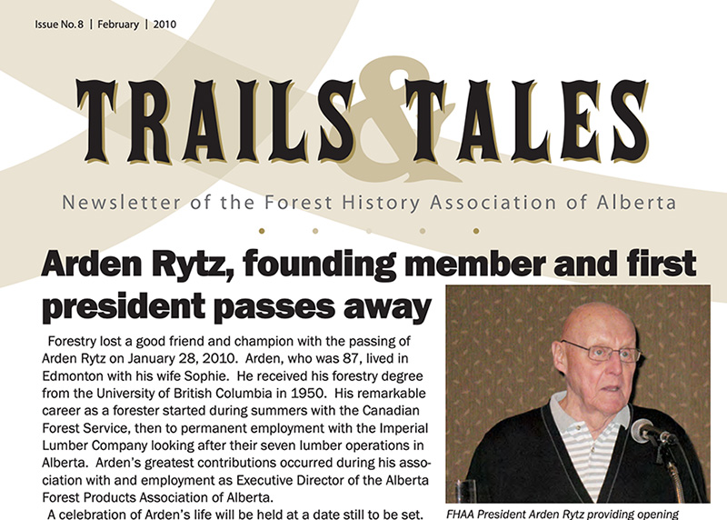 Trails and Tales - No. 8 February 2010