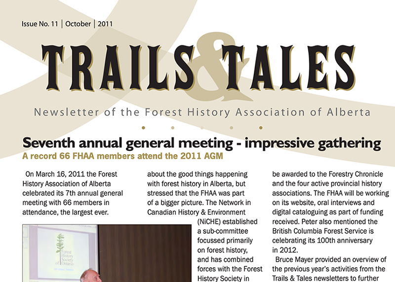 Trails and Tales - No. 11 October 2011
