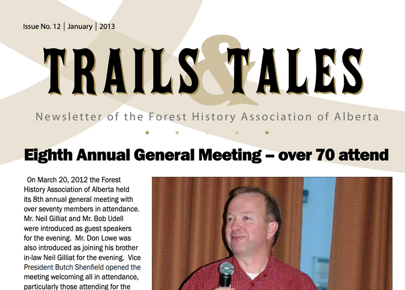Trails and Tales - No. 12 January 2013